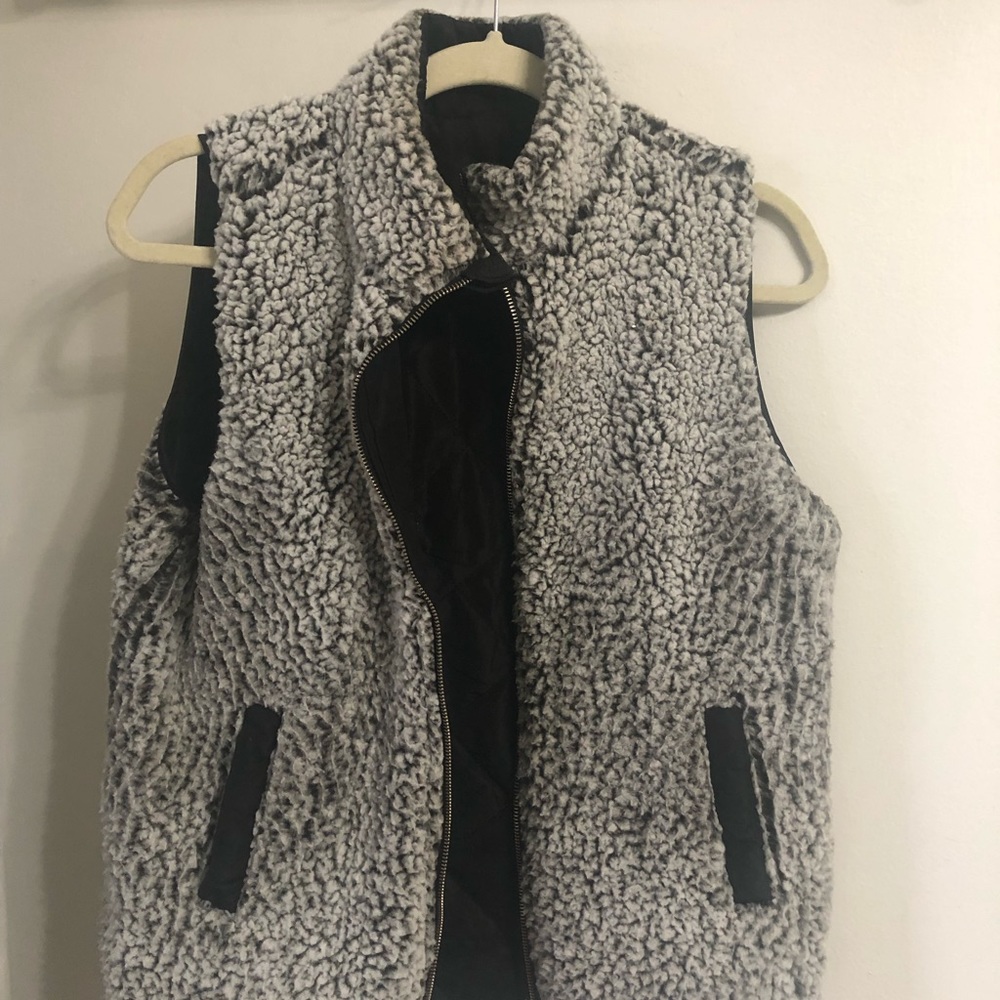 Francesca’s Sherpa Reversible Vest
